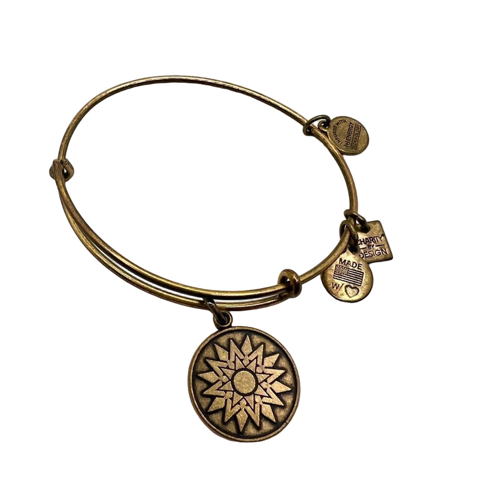 🍭4/$20 Alex & Ani New Beginnings Sun Charm Bracelet